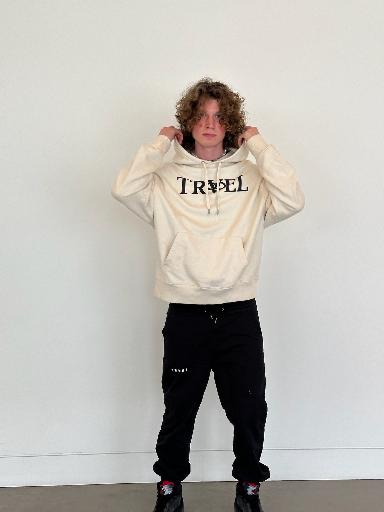 Natural Raw Travel Infinite Hoodie (Vintage Logo)